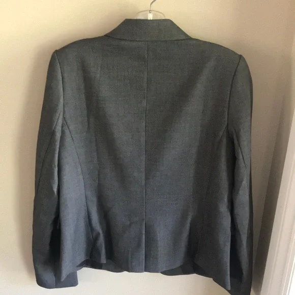 NWT! Banana Republic Women’s Dark Gray blazer single button - Picture 2 of 6